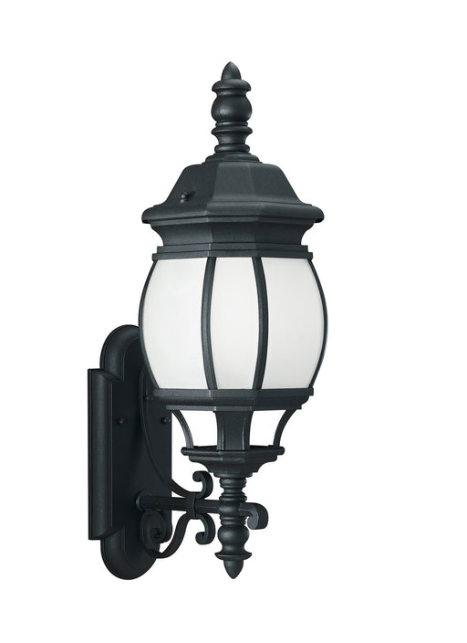 Myhouse Lighting Generation Lighting - 89103-12 - One Light Outdoor Wall Lantern - Wynfield - Black