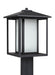 Myhouse Lighting Generation Lighting - 89129-12 - One Light Outdoor Post Lantern - Hunnington - Black