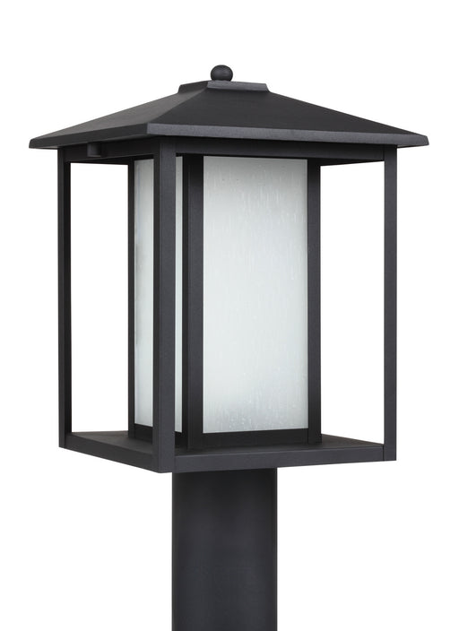 Myhouse Lighting Generation Lighting - 89129EN3-12 - One Light Outdoor Post Lantern - Hunnington - Black