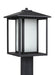 Myhouse Lighting Generation Lighting - 89129EN3-12 - One Light Outdoor Post Lantern - Hunnington - Black