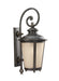 Myhouse Lighting Generation Lighting - 88243EN3-780 - One Light Outdoor Wall Lantern - Cape May - Burled Iron