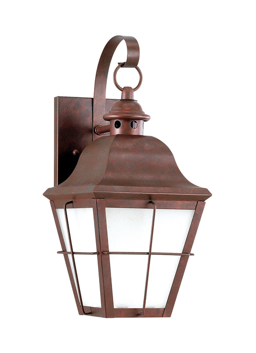 Myhouse Lighting Generation Lighting - 8462DEN3-44 - One Light Outdoor Wall Lantern - Chatham - Weathered Copper