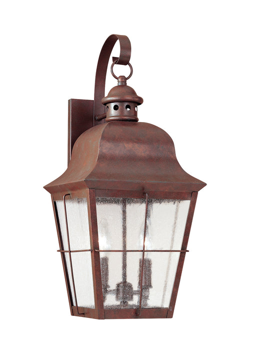 Myhouse Lighting Generation Lighting - 8463EN-44 - Two Light Outdoor Wall Lantern - Chatham - Weathered Copper