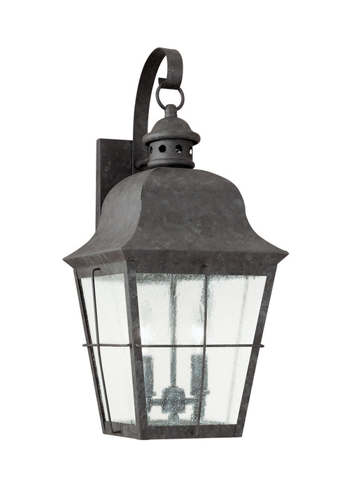 Myhouse Lighting Generation Lighting - 8463EN-46 - Two Light Outdoor Wall Lantern - Chatham - Oxidized Bronze