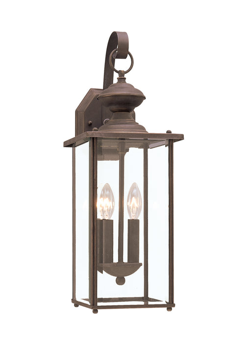 Myhouse Lighting Generation Lighting - 8468EN-71 - Two Light Outdoor Wall Lantern - Jamestowne - Antique Bronze