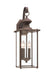 Myhouse Lighting Generation Lighting - 8468EN-71 - Two Light Outdoor Wall Lantern - Jamestowne - Antique Bronze