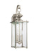 Myhouse Lighting Generation Lighting - 8468EN-965 - Two Light Outdoor Wall Lantern - Jamestowne - Antique Brushed Nickel