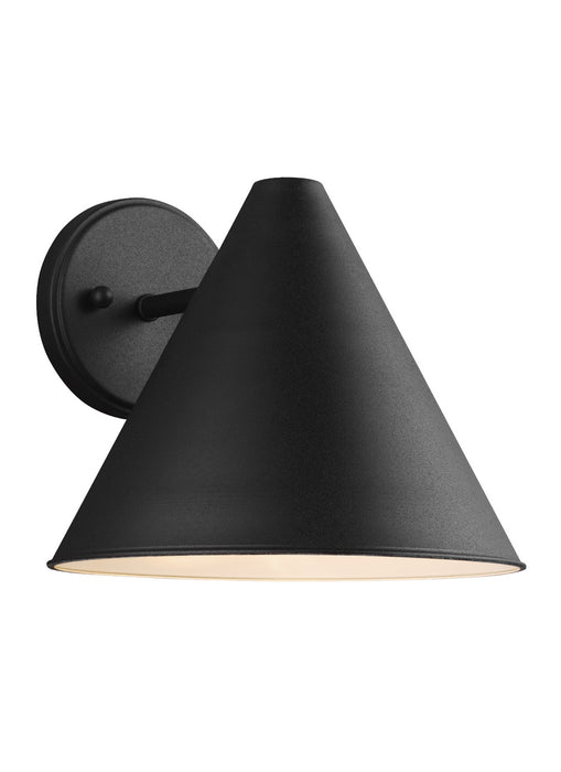 Myhouse Lighting Generation Lighting - 8538501EN3-12 - One Light Outdoor Wall Lantern - Crittenden - Black