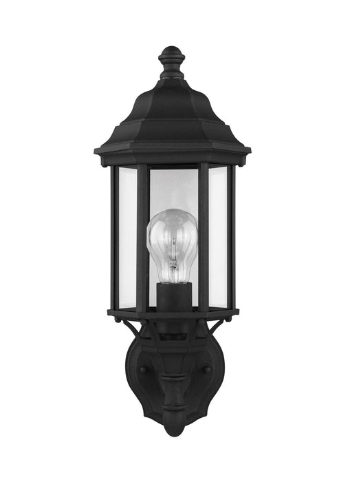 Myhouse Lighting Generation Lighting - 8538701-12 - One Light Outdoor Wall Lantern - Sevier - Black