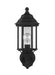 Myhouse Lighting Generation Lighting - 8538701-12 - One Light Outdoor Wall Lantern - Sevier - Black