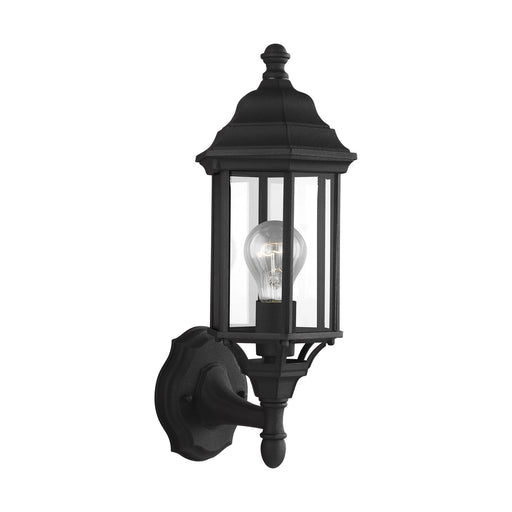 Myhouse Lighting Generation Lighting - 8538701-12 - One Light Outdoor Wall Lantern - Sevier - Black