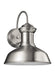 Myhouse Lighting Generation Lighting - 8547701EN3-04 - One Light Outdoor Wall Lantern - Fredricksburg - Satin Aluminum