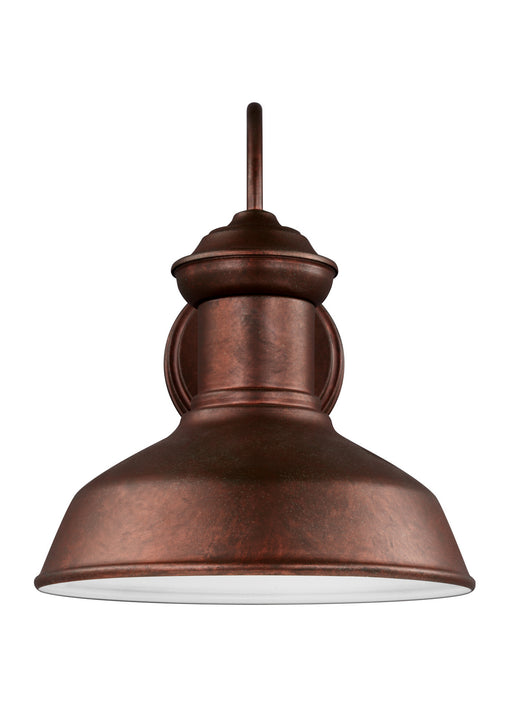 Myhouse Lighting Generation Lighting - 8547701EN3-44 - One Light Outdoor Wall Lantern - Fredricksburg - Weathered Copper