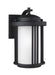 Myhouse Lighting Generation Lighting - 8547901EN3-12 - One Light Outdoor Wall Lantern - Crowell - Black