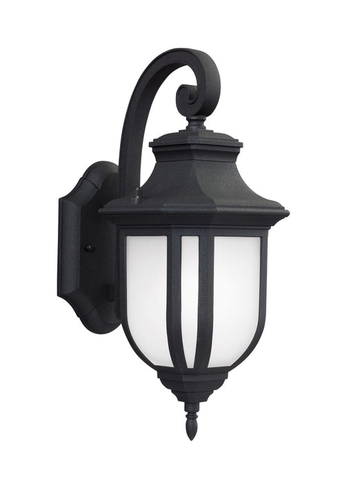 Myhouse Lighting Generation Lighting - 8636301EN3-12 - One Light Outdoor Wall Lantern - Childress - Black