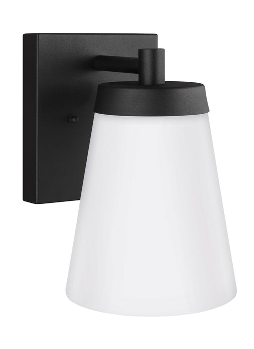 Myhouse Lighting Generation Lighting - 8638601-12 - One Light Outdoor Wall Lantern - Renville - Black