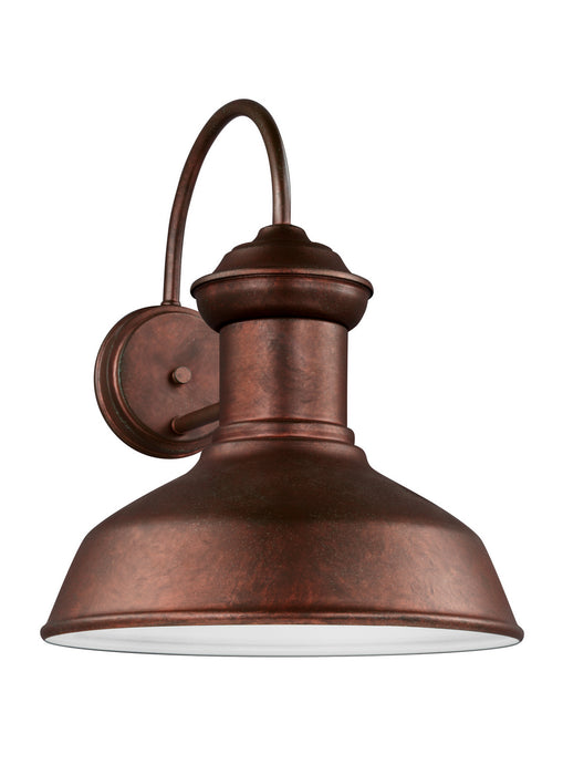 Myhouse Lighting Generation Lighting - 8647701EN3-44 - One Light Outdoor Wall Lantern - Fredricksburg - Weathered Copper