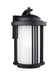 Myhouse Lighting Generation Lighting - 8747901EN3-12 - One Light Outdoor Wall Lantern - Crowell - Black