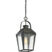 Myhouse Lighting Quoizel - CRG1910MB - One Light Outdoor Hanging Lantern - Carriage - Mottled Black