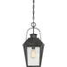 Myhouse Lighting Quoizel - CRG1910MB - One Light Outdoor Hanging Lantern - Carriage - Mottled Black