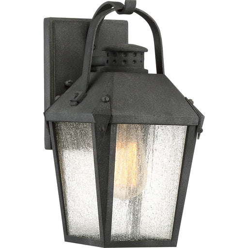 Myhouse Lighting Quoizel - CRG8406MB - One Light Outdoor Wall Lantern - Carriage - Mottled Black