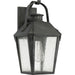 Myhouse Lighting Quoizel - CRG8408MB - One Light Outdoor Wall Lantern - Carriage - Mottled Black