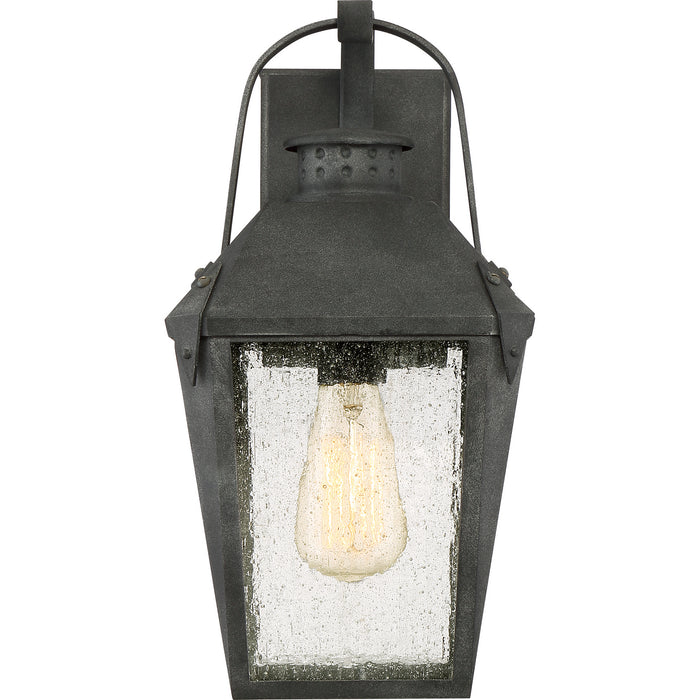 Myhouse Lighting Quoizel - CRG8408MB - One Light Outdoor Wall Lantern - Carriage - Mottled Black