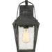 Myhouse Lighting Quoizel - CRG8408MB - One Light Outdoor Wall Lantern - Carriage - Mottled Black