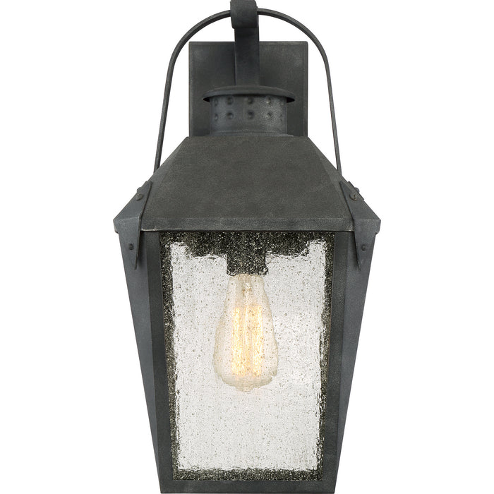 Myhouse Lighting Quoizel - CRG8410MB - One Light Outdoor Wall Lantern - Carriage - Mottled Black