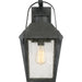 Myhouse Lighting Quoizel - CRG8410MB - One Light Outdoor Wall Lantern - Carriage - Mottled Black