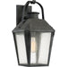 Myhouse Lighting Quoizel - CRG8410MB - One Light Outdoor Wall Lantern - Carriage - Mottled Black