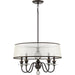 Myhouse Lighting Quoizel - CRY5005PN - Five Light Chandelier - Ceremony - Palladian Bronze