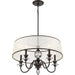 Myhouse Lighting Quoizel - CRY5005PN - Five Light Chandelier - Ceremony - Palladian Bronze