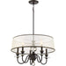 Myhouse Lighting Quoizel - CRY5005PN - Five Light Chandelier - Ceremony - Palladian Bronze