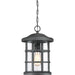 Myhouse Lighting Quoizel - CSE1910EK - One Light Outdoor Hanging Lantern - Crusade - Earth Black