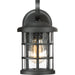 Myhouse Lighting Quoizel - CSE8406EK - One Light Outdoor Wall Lantern - Crusade - Earth Black