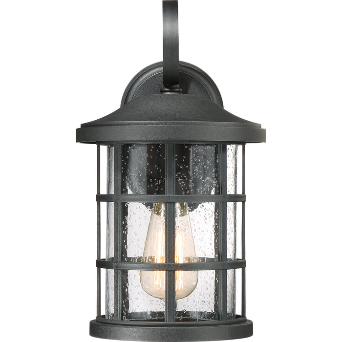 Myhouse Lighting Quoizel - CSE8408EK - One Light Outdoor Wall Lantern - Crusade - Earth Black