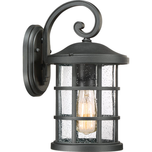 Myhouse Lighting Quoizel - CSE8408EK - One Light Outdoor Wall Lantern - Crusade - Earth Black