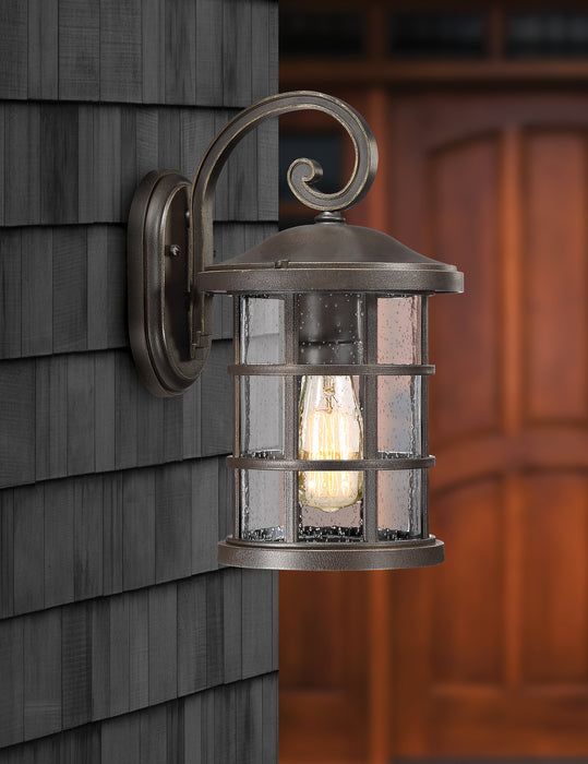 Myhouse Lighting Quoizel - CSE8408PN - One Light Outdoor Wall Lantern - Crusade - Palladian Bronze