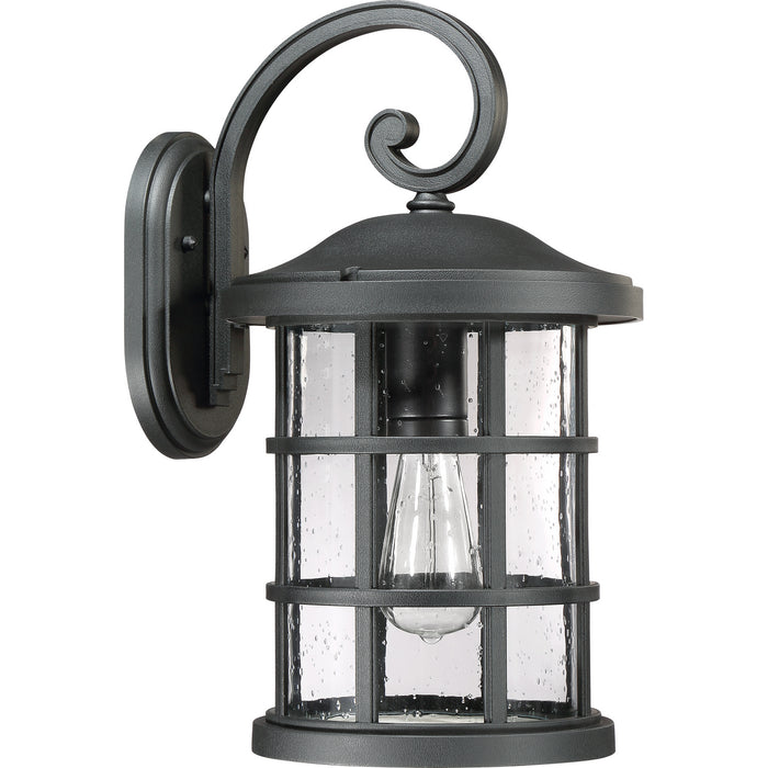 Myhouse Lighting Quoizel - CSE8410EK - One Light Outdoor Wall Lantern - Crusade - Earth Black