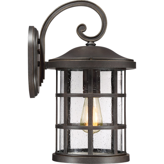 Myhouse Lighting Quoizel - CSE8410PN - One Light Outdoor Wall Lantern - Crusade - Palladian Bronze