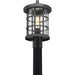 Myhouse Lighting Quoizel - CSE9010EK - One Light Outdoor Post Mount - Crusade - Earth Black