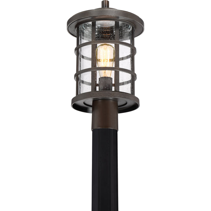 Myhouse Lighting Quoizel - CSE9010PN - One Light Outdoor Post Mount - Crusade - Palladian Bronze