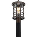 Myhouse Lighting Quoizel - CSE9010PN - One Light Outdoor Post Mount - Crusade - Palladian Bronze