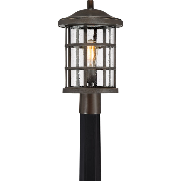 Myhouse Lighting Quoizel - CSE9010PN - One Light Outdoor Post Mount - Crusade - Palladian Bronze