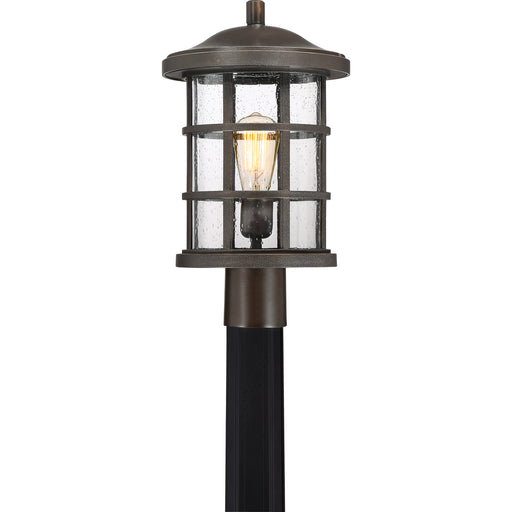 Myhouse Lighting Quoizel - CSE9010PN - One Light Outdoor Post Mount - Crusade - Palladian Bronze