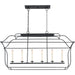 Myhouse Lighting Quoizel - GLY648BA - Six Light Island Chandelier - Gallery - Royal Ebony