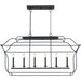 Myhouse Lighting Quoizel - GLY648BA - Six Light Island Chandelier - Gallery - Royal Ebony