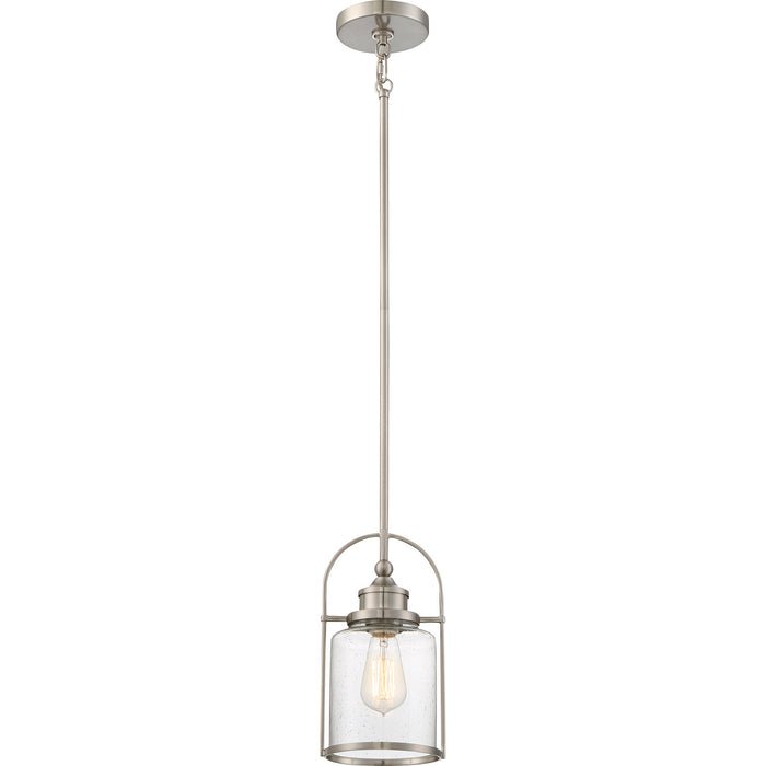 Myhouse Lighting Quoizel - QPP2781BN - One Light Mini Pendant - Payson - Brushed Nickel