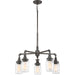 Myhouse Lighting Quoizel - SQR5005RK - Five Light Chandelier - Squire - Rustic Black